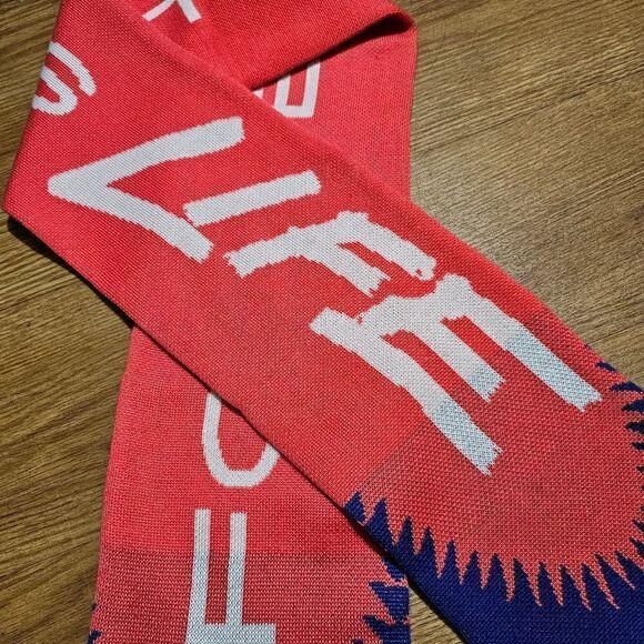 Nike A.F.C. Richmond Ted Lasso Scarf Football Is Life Swoosh Blue Red Logo New - Picture 2 of 10